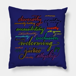 Diversity and inclusion Pillow