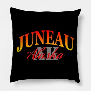 City Pride: Juneau, Alaska Pillow