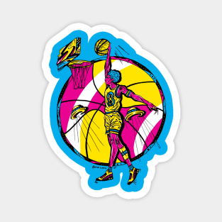 CMYK Legendary Baller Number 8 Magnet