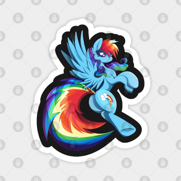 Rainbow Dash Magnet by RarieDash