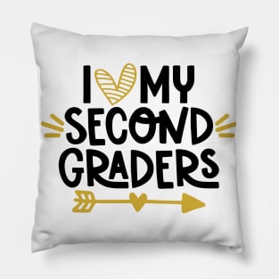 I Love my Second Graders Teacher School Back to School Pillow