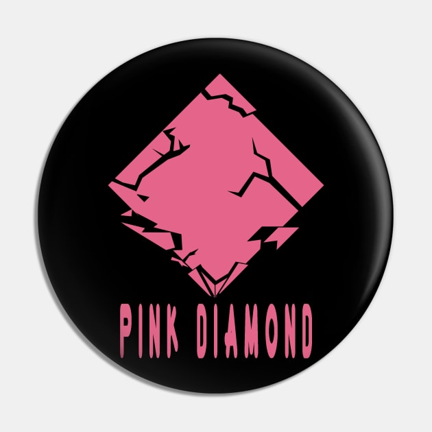 Shattered Pink Diamond Pin by DShadow