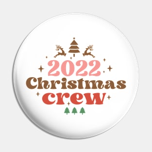 2022 Christmas Crew Retro Pin