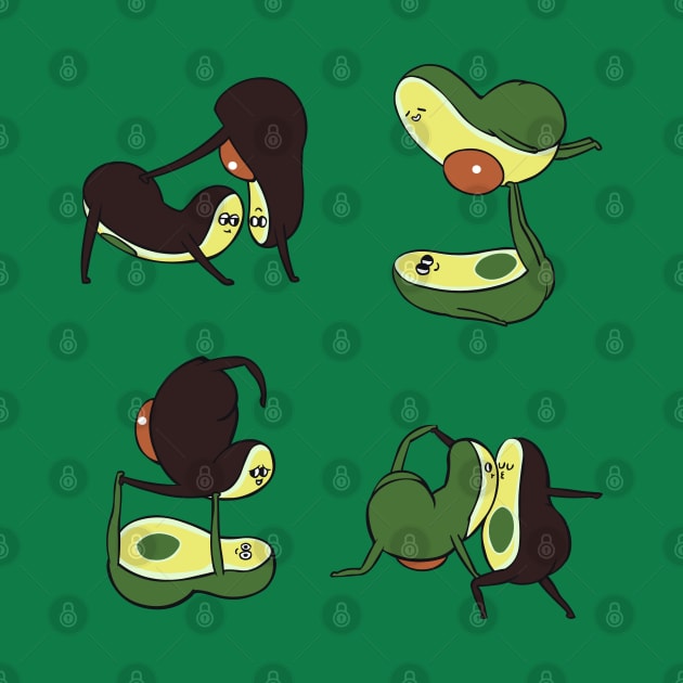 Avocado Yoga Relationship Goals by huebucket