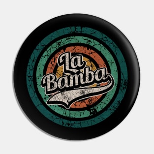La Bamba // Retro Circle Crack Vintage Pin