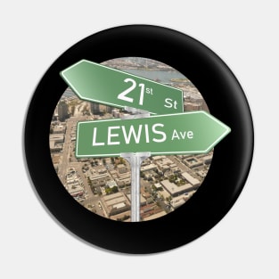 TWO ONE AND LEWIS Pin