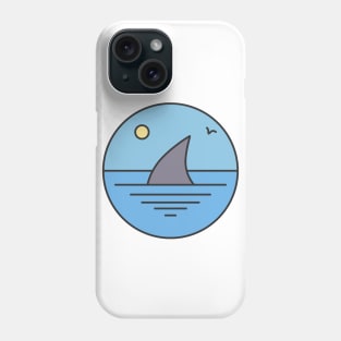 Shark in the Sea Phone Case