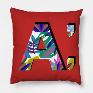 Big letter A. creative for names on A Pillow