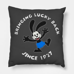 Bringing Lucky Back Pillow