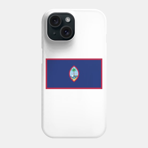 Guam Phone Case by Wickedcartoons