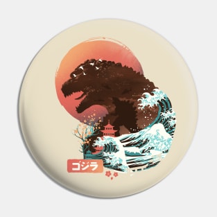 Ukiyo E Kaiju Pin