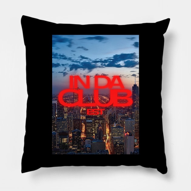 New York City #2 In da Club Pillow by In da Club