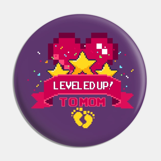 Leveled Up to Mom! Pin by FEDchecho