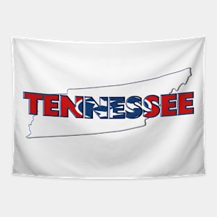 Tennessee Colored State Letters Tapestry