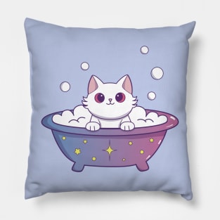 Bath Cat Pillow