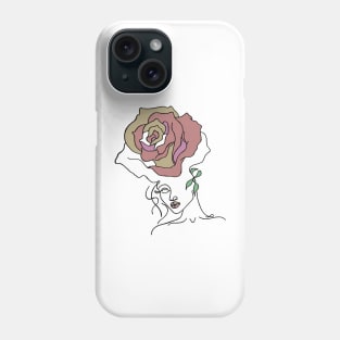 Beautiful me line artwork Phone Case