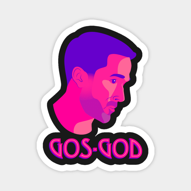 Gos-God Noir Magnet by Lights, Camera, Podcast