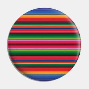 Serape Zarape Sarape - Mexicano Chapin y Latino Pin