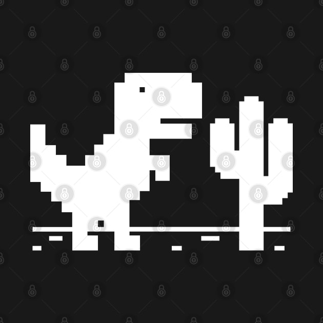 Game Pixel Dinosaur, No internet connection by JK Mercha