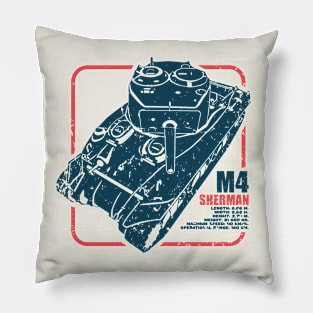 M4 Sherman | WW2 Tank Pillow