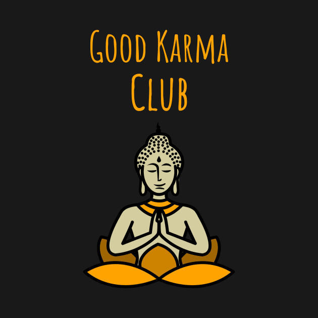 Good Karma Club Meditation by InkyArt