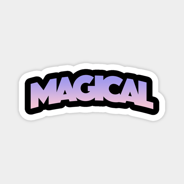 Magical Purple Magnet by Super Magic Bros