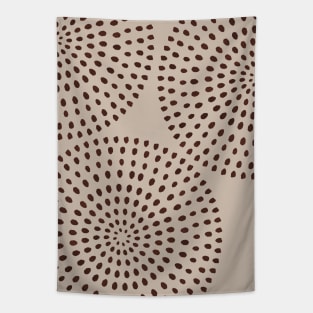 Boho Mid Century Dots 7 Tapestry