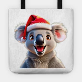 Koala Claus: Spreading Christmas Cheer Down Under! Tote