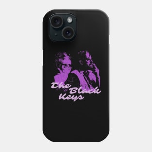 The Black Keys - purple black Phone Case