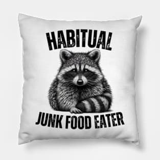 habitual-Junk-Food-Eater Pillow