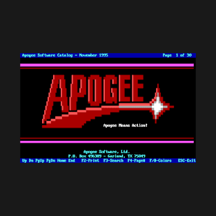 Apogee Catalog - November 1995 T-Shirt