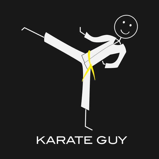 Funny Mens Yellow Belt Karate by whyitsme