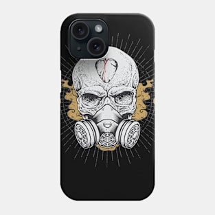 Skull with death's Classic Phone Case