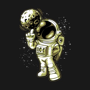 Astronaut With Planetball T-Shirt