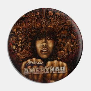 New Amerykah Vintage Art Pin