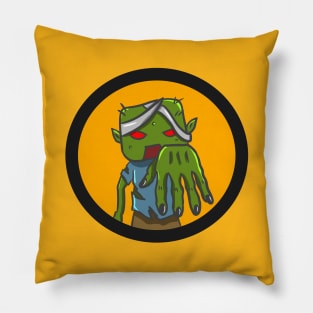 Zombie Halloween Pillow