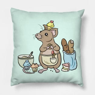 Home baker mouse Pillow