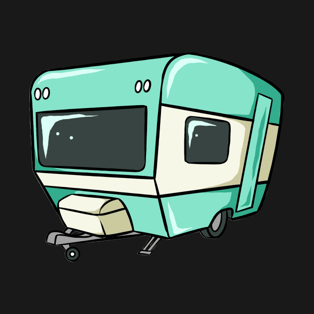 Caravan Camper Van by fromherotozero