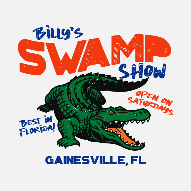 Billy's Swamp Show // Gator Cartoon by SLAG_Creative