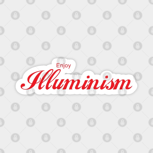 ENJOY ILLUMINISM Magnet by Inner System