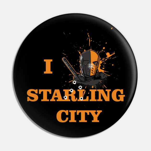 Starling City Love Pin by AndreusD