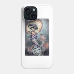 Mushroom Dryad/Nymph Faerie Phone Case