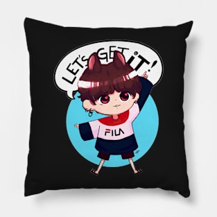 lets get it Pillow