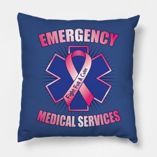 EMS Fight For A Cure Pillow