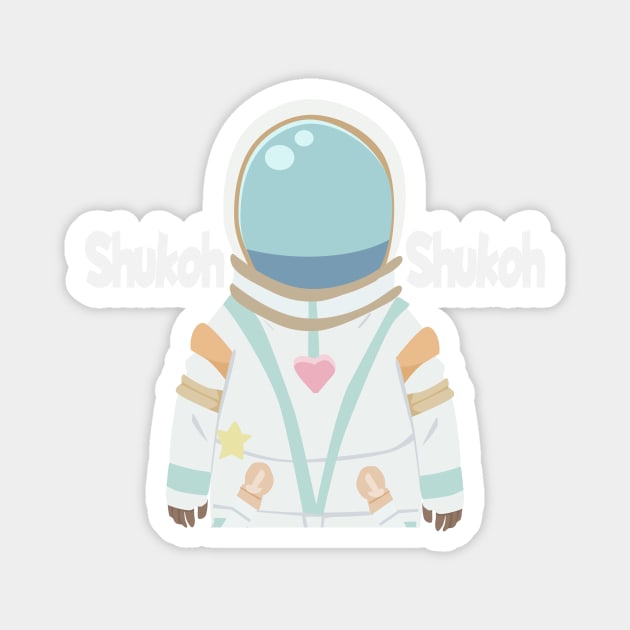 Adachi to Shimamura - Space Suit Girl Yashiro ! Magnet by Dokey4Artist