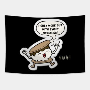 S'mores work out design Tapestry