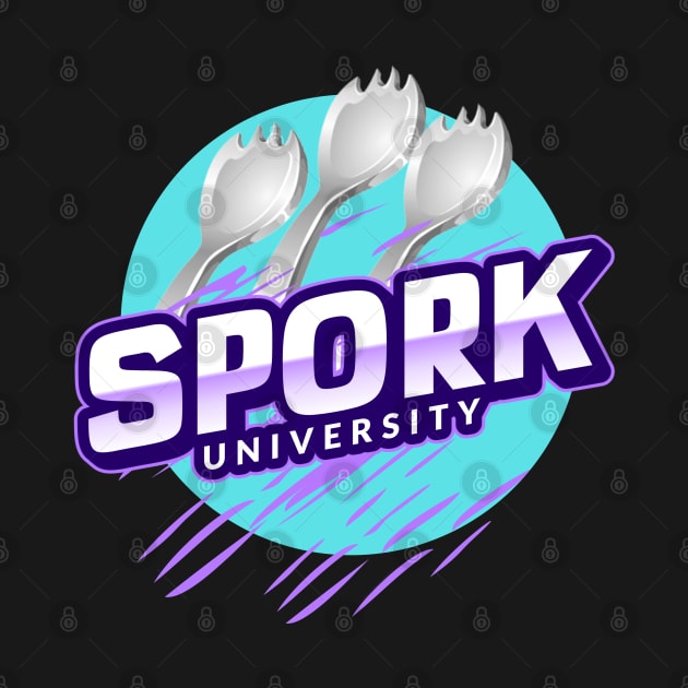 Spork U-niversity (blue) by Apathecary