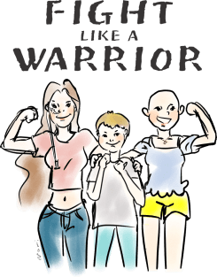 Fight Like A Warrior Magnet