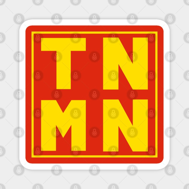 TNMN Square [Roufxis-TP] Magnet by Roufxis