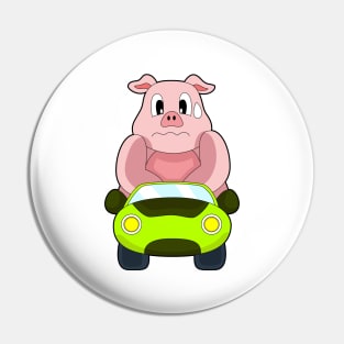 Pig Car Pin